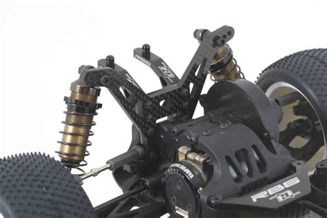 Rdrp Carbon Fibre Rear Shock Tower With Alloy Support Brace Kyosho