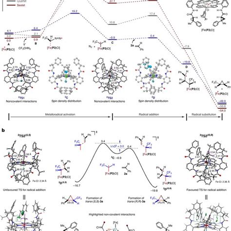 Dft Calculations On The Catalytic Mechanism For Olefin Cyclopropanation