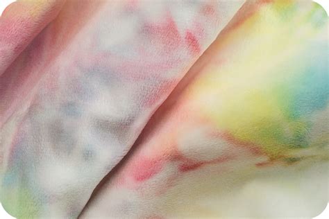 Multi Colour Tie Dye Minky Minkylicious