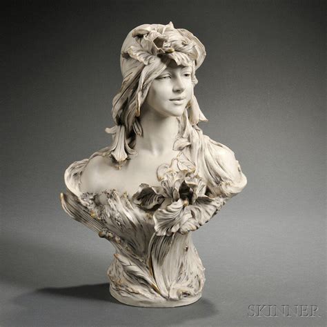 Royal Dux Art Nouveau Porcelain Bust Of A Nymph Sculpture Art Art Nouveau Design Art