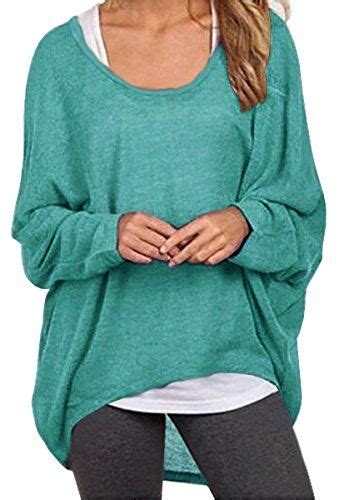 Uget Women S Oversized Baggy Tops Loose Fitting Pullover Casual Blouse