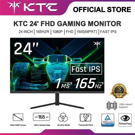 Ktc Hz Led Gaming Monitor Fhd