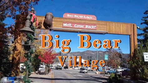 Big Bear Village 4K UHD YouTube