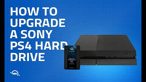 How To Upgrade A Sony Ps4 Hard Drive Youtube