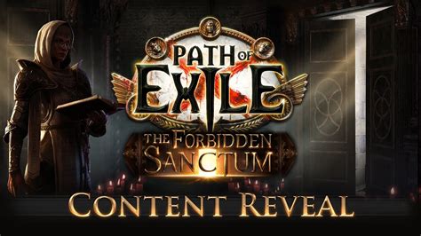 Path Of Exile The Forbidden Sanctum Content Reveal YouTube