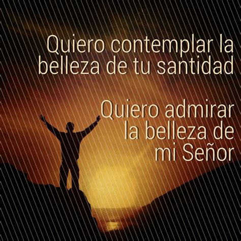 Quiero Contemplar La Belleza De Tu Santidad Quiero Admirar La Belleza