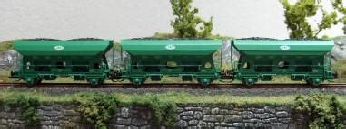 Tillig Set Of Hopper Cars With Load Eurotrainhobby