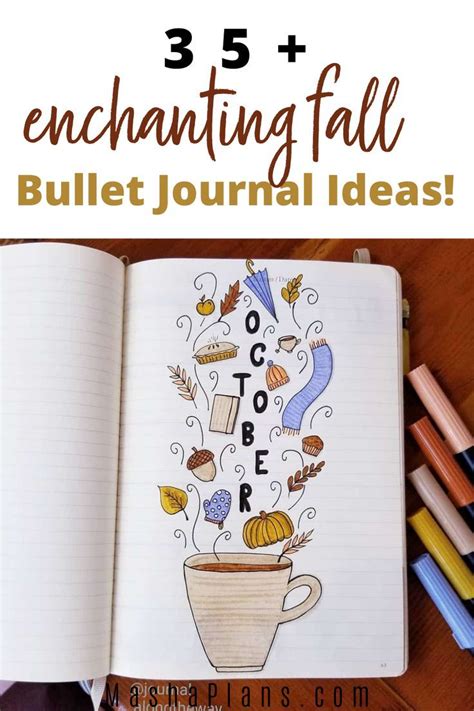 Enchanting Fall Bullet Journal Themes And Page Ideas Bullet