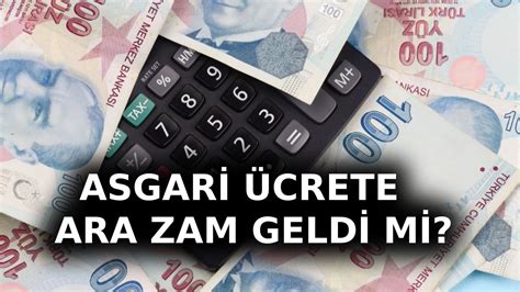 Asgari Cret Ara Zam Asgari Crete Ne Kadar Zam Geldi Temmuz