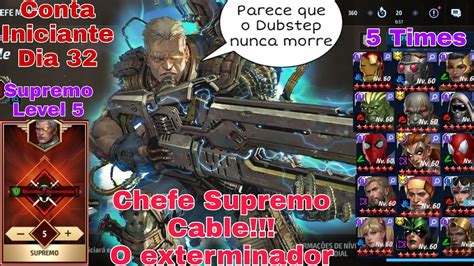 Marvel Future Fight 049 Detonado Chefe Supremo Cable YouTube