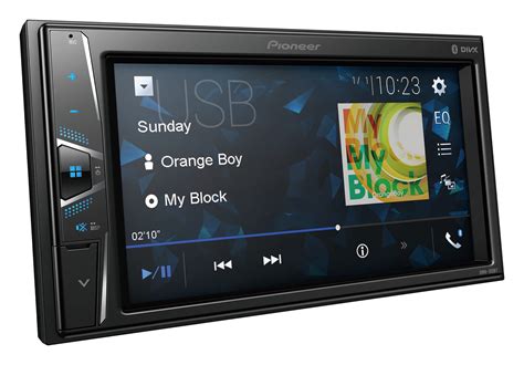 Pioneer DMH 100BT Double Din 6 2 Touchscreen Bluetooth Car Stereo