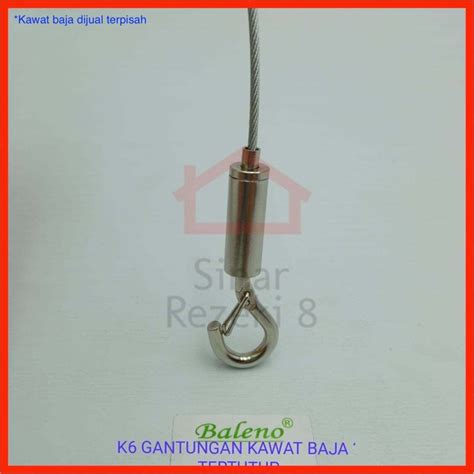 Jual K Gantungan Kawat Baja Tertutup Kawat Seling Sling Baja Mm