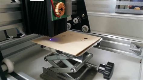 Wood Cutting Demonstration As 5 Hobby 10w Laser Engraver Youtube