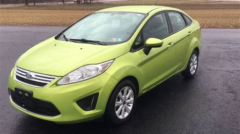 2012 Ford Fiesta Se Sedan Youtube