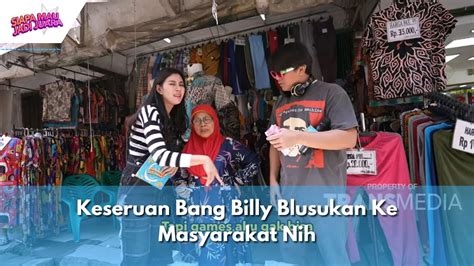 Keseruan Bang Billy Blusukan Ke Masyarakat Nih Siapa Mau Jadi Juara