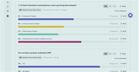 In Product Survey For Recruiting Beta Testers At Sprig