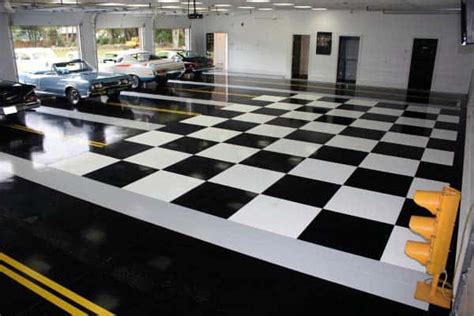 Black And White Garage Flooring Clsa Flooring Guide