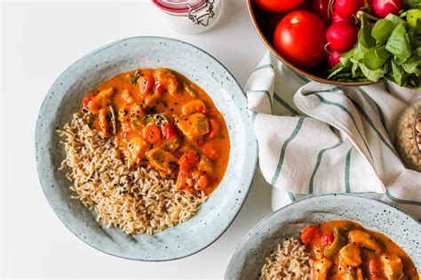 Rode Curry Met Kip En Paprika As Cooked By Ginger