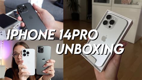 Iphone 14 Pro Unboxing First Impression Hannah Theresa Youtube