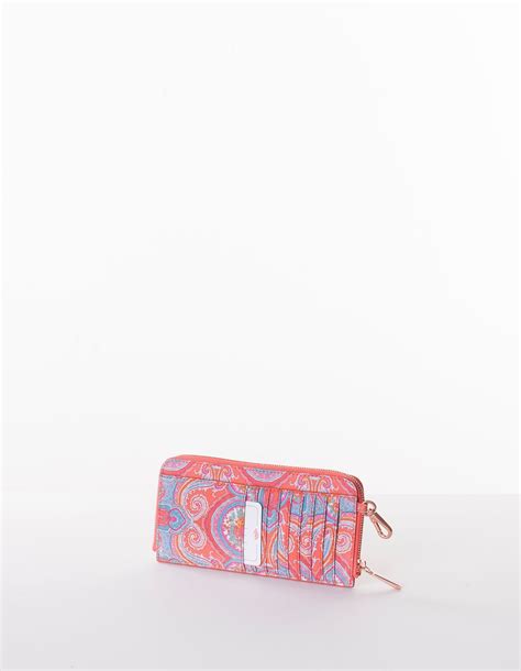 Card Zip L Wallet Hot Coral Oilily