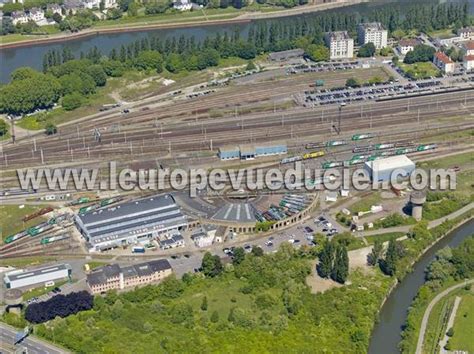 Photos aériennes de Thionville 57100 La Gare et le Fort de Yutz