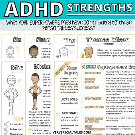 ADHD Superpowers Worksheets – Very Special Tales