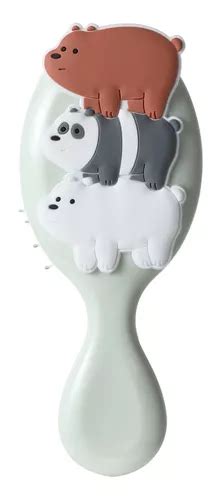 Cepillo Relieve Osos Escandalosos We Bare Bears Miniso En Venta En