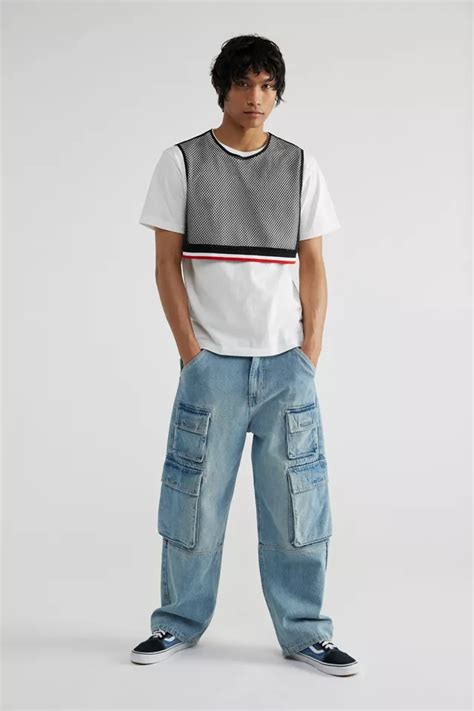 Rhinestone Mesh Cropped Muscle Tee Urban Outfitters Canada