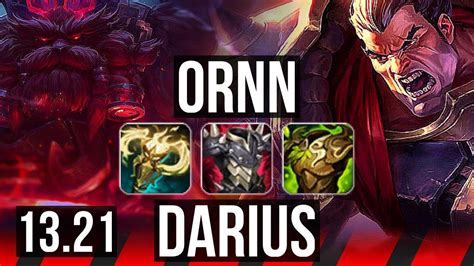 Ornn Vs Darius Top 1 7m Mastery 900 Games 6 3 14 Kr Master