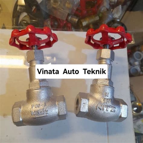 Jual Globe Valve Steam Kitz Cast Iron Sj K Stop Kran Drat Dn