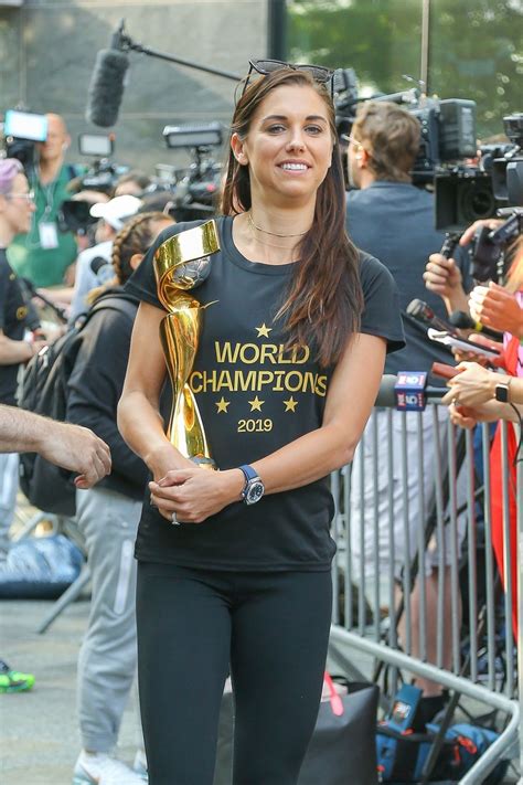 Alex Morgan Arrives In New York After Winning 2019 Fifa Womens World