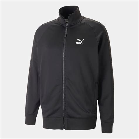 Puma Evostripe Full Zip Ανδρική Ζακέτα Μαύρο 538342 01