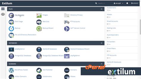 File Manager Settings Cpanel Extilum Knowledgebase