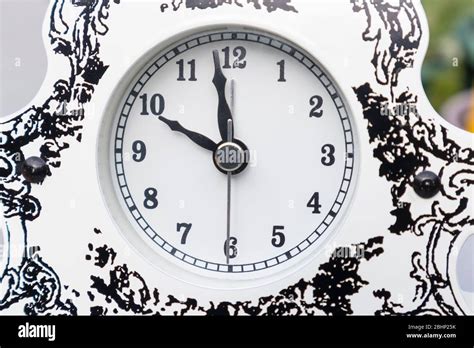 clock turning   stock photo alamy