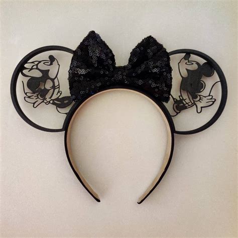 Kissing Mouse Ears D Printed Ears Mickey Inspired Etsy