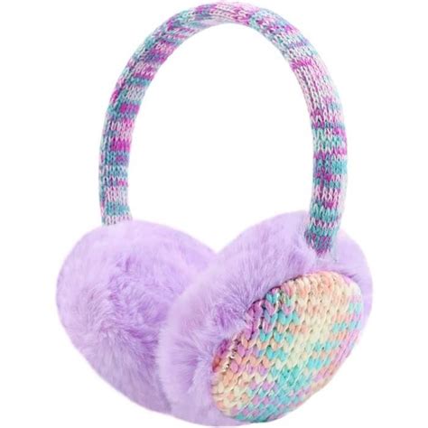 Cache Oreilles Enfants E F Connection Rembourr S En Peluche Douce