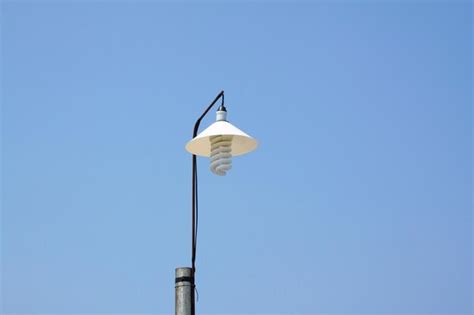 Premium Photo Classic Street Lamp Against Blue Sky