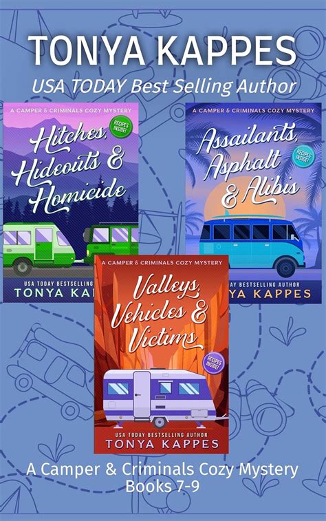 A Camper And Criminals Cozy Mystery Series Books 7 9 A