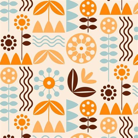 Free Vector Flat Scandinavian Design Pattern Scandinavian Design