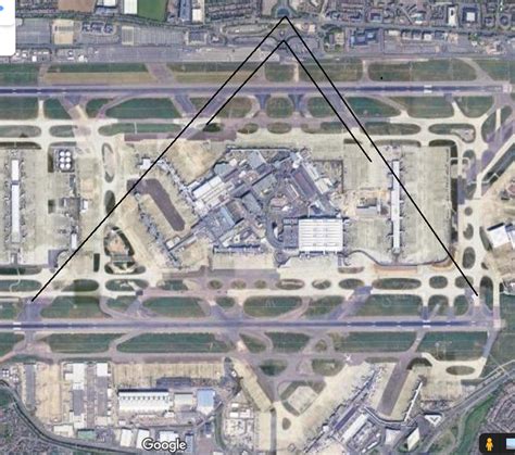 On The Inside Looking Out Runway Layout At Heathrow Airport