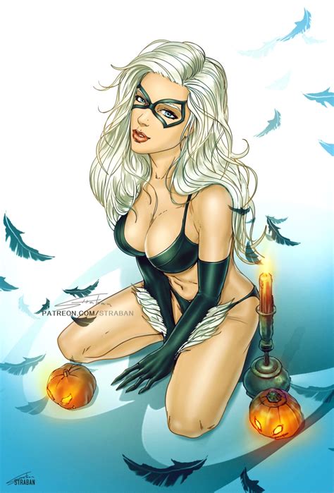 Black Cat Spiderman Halloween By Straban Hentai Foundry