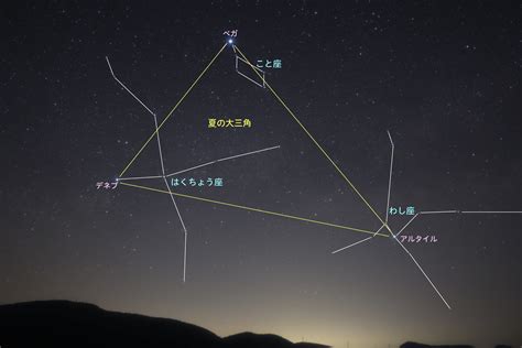 夏の大三角｜星や月｜大日本図書