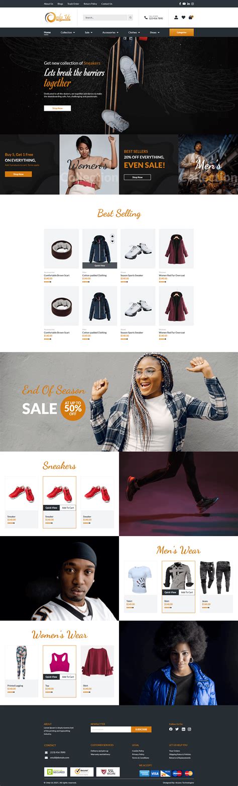 Delivering Reliable eCommerece Solutions - Aciano Technologies