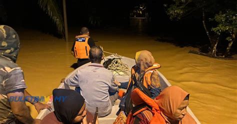 Banjir Dua PPS Dibuka Di Baling Tempatkan 102 Mangsa BULETIN TV3