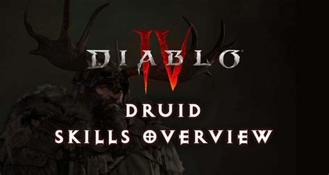 Druid Skills Season 5 Diablo 4 Diablo Tavern