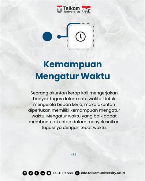 Tel U Career On Twitter Hai TelUTizen Yang Dari Jurusan Akuntansi