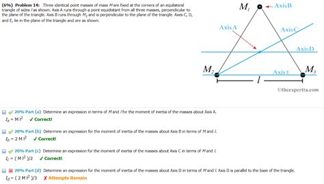 Solved Problem Three Identical Point Masses Of Chegg