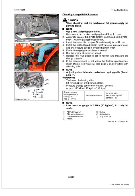 Kubota Tractor L4600 Workshop Manual Auto Repair Manual Forum Heavy