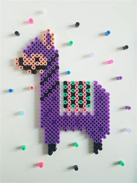 Fortnite Llama Perler Bead Pattern Bead Sprite Perler Beads Hama