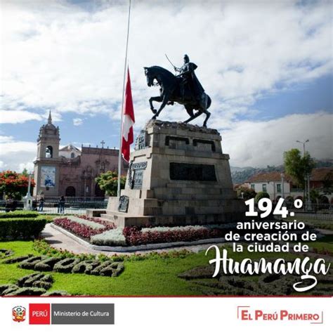 Huamanga disfruta de estos atractivos turísticos en su 194 aniversario